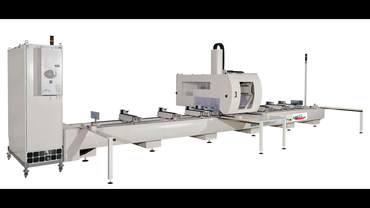 5 Osiowe Centrum Obróbcze do ALUminium - tnąco obróbcze centrum przemysłowe CNC do aluminium