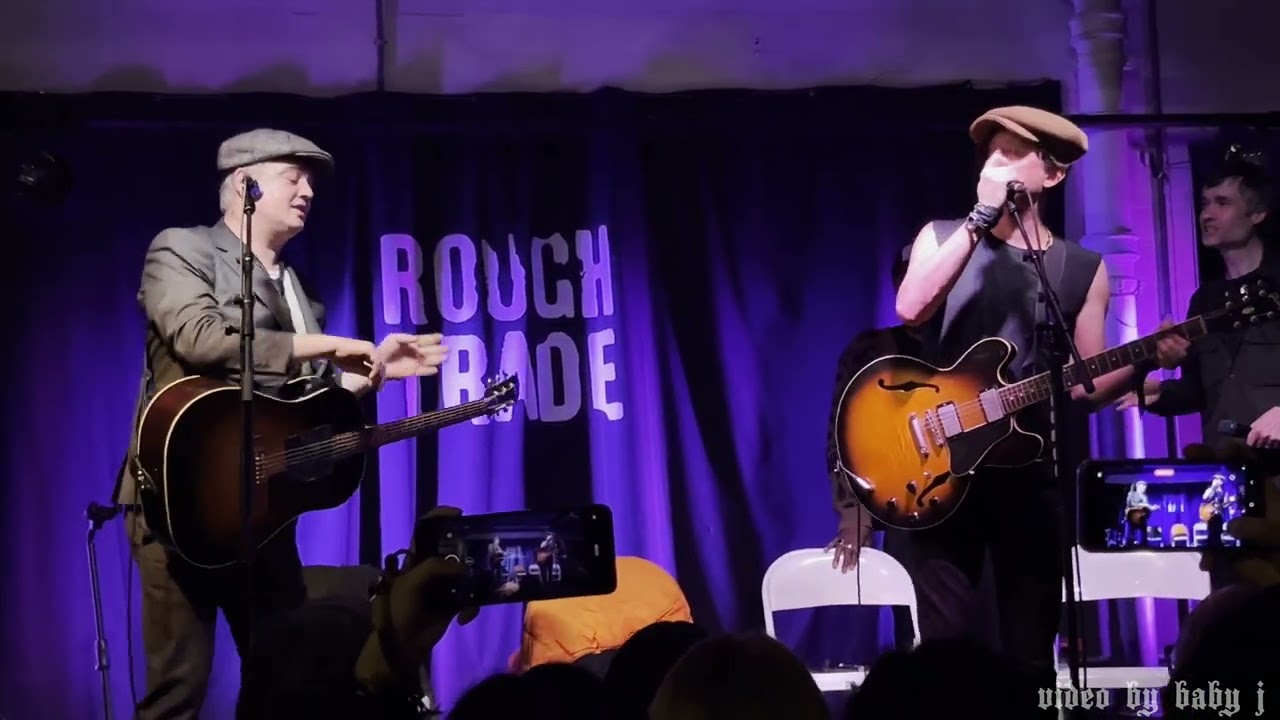 The Libertines-RUN RUN RUN (acoustic)-Rough Trade East-London-UK-Apr 8, 2024-#PeteDoherty #CarlBarat
