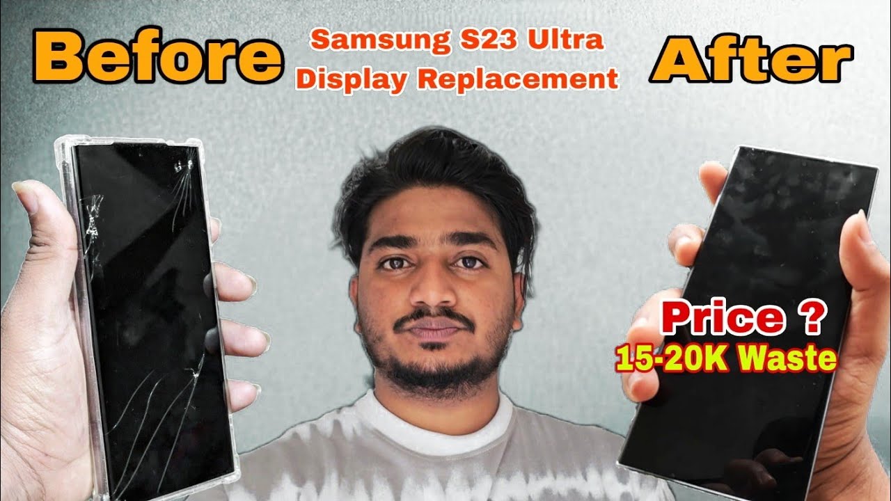 Samsung S23 Ultra display replacement | Sarva Vlogs #samsung #s23ultra #cost #trending
