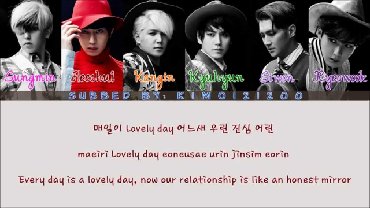Super Junior - This Is Love [Hangul/Romanization/English] Color & Picture Coded HD