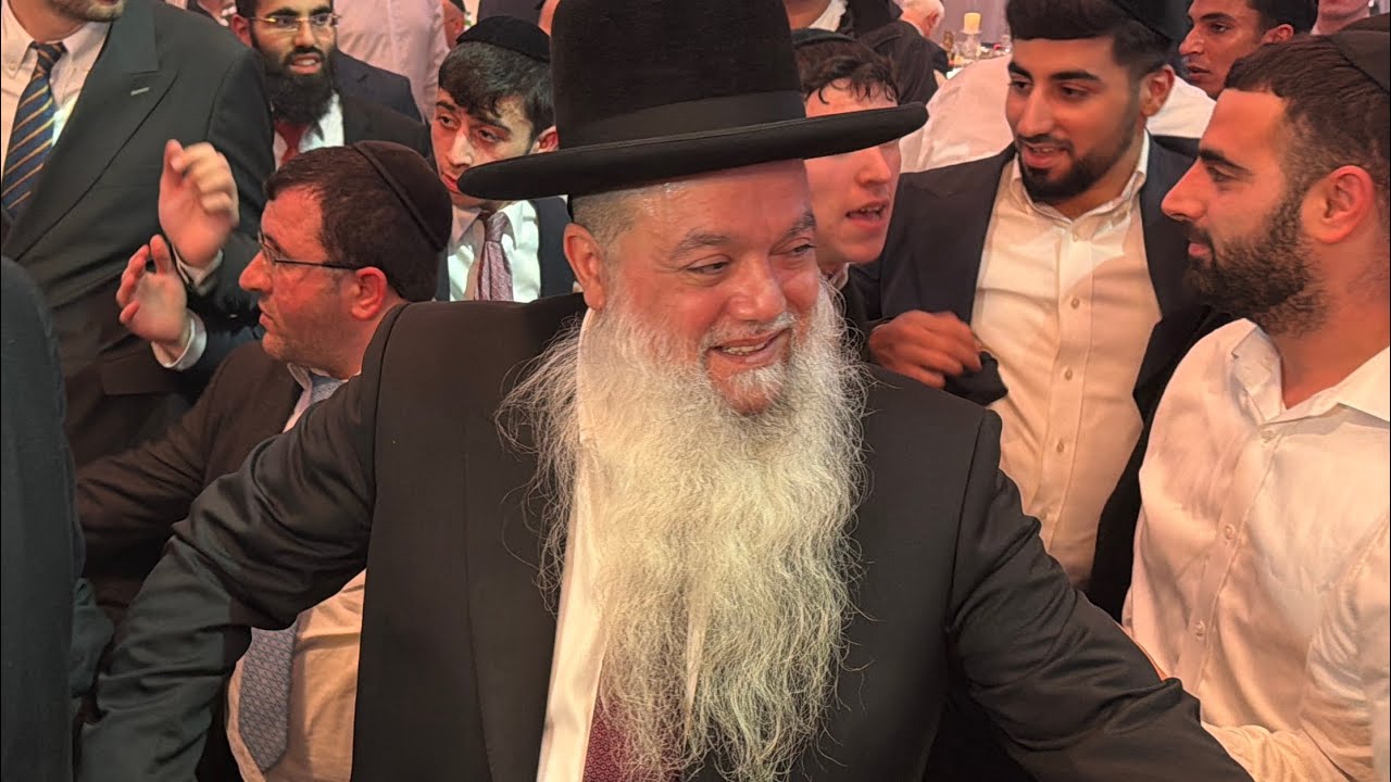 הרב יגאל כהן עכשיו בחתונת בתו… מזל טוב🎉🎊