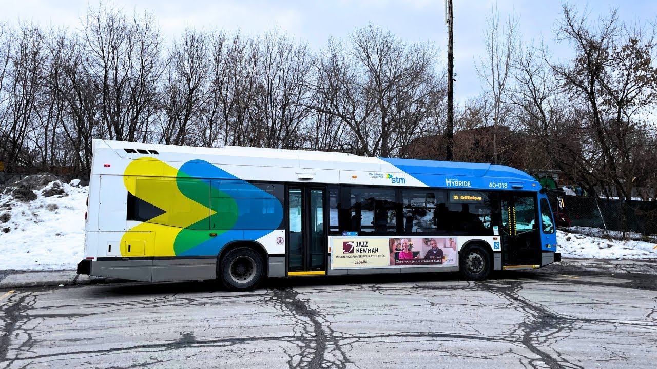 [STM] Trajet de bus sur la ligne 35 Griffintown EST