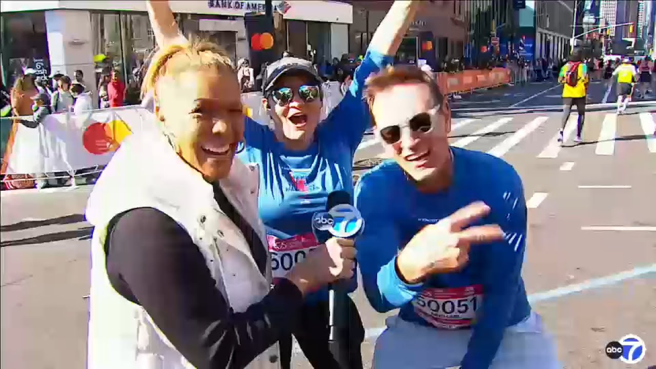 Spectators cheer on family members, other runners in TCS NYC Marathon