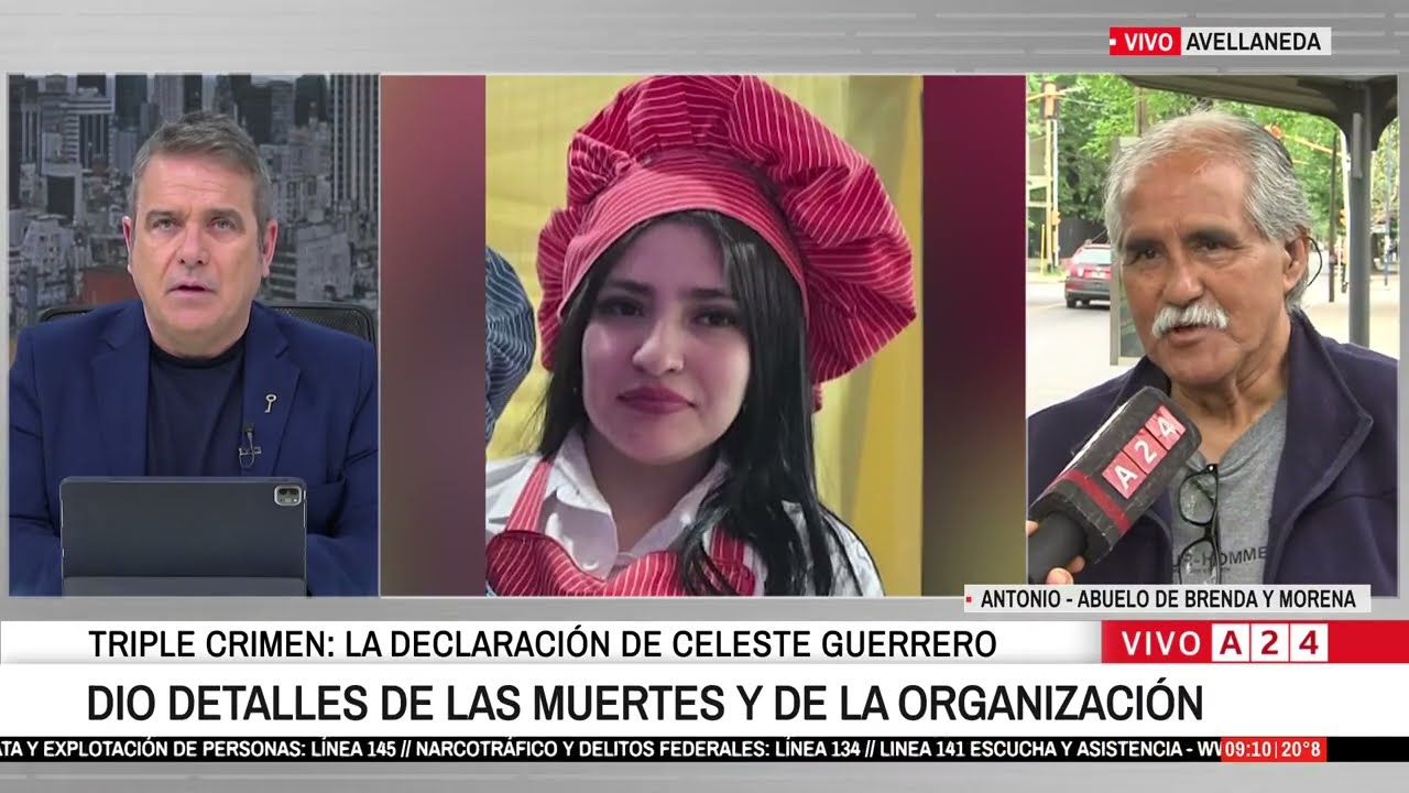 🔴 TRIPLE CRIMEN: LA PALABRA DEL ABUELO DE BRENDA Y MORENA
