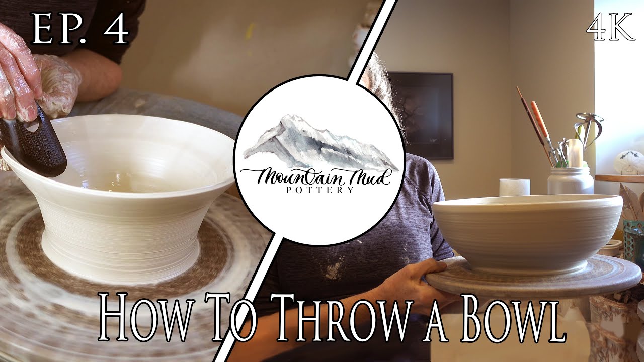 Beginner Pottery Tutorial | How to Throw a Bowl | Episode 4
