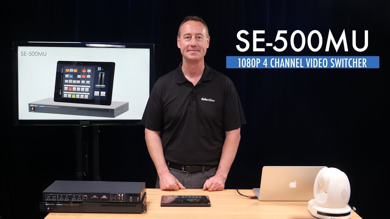 New in 2018: Datavideo SE-500MU 10-bit 1080p Video Switcher/Mixer
