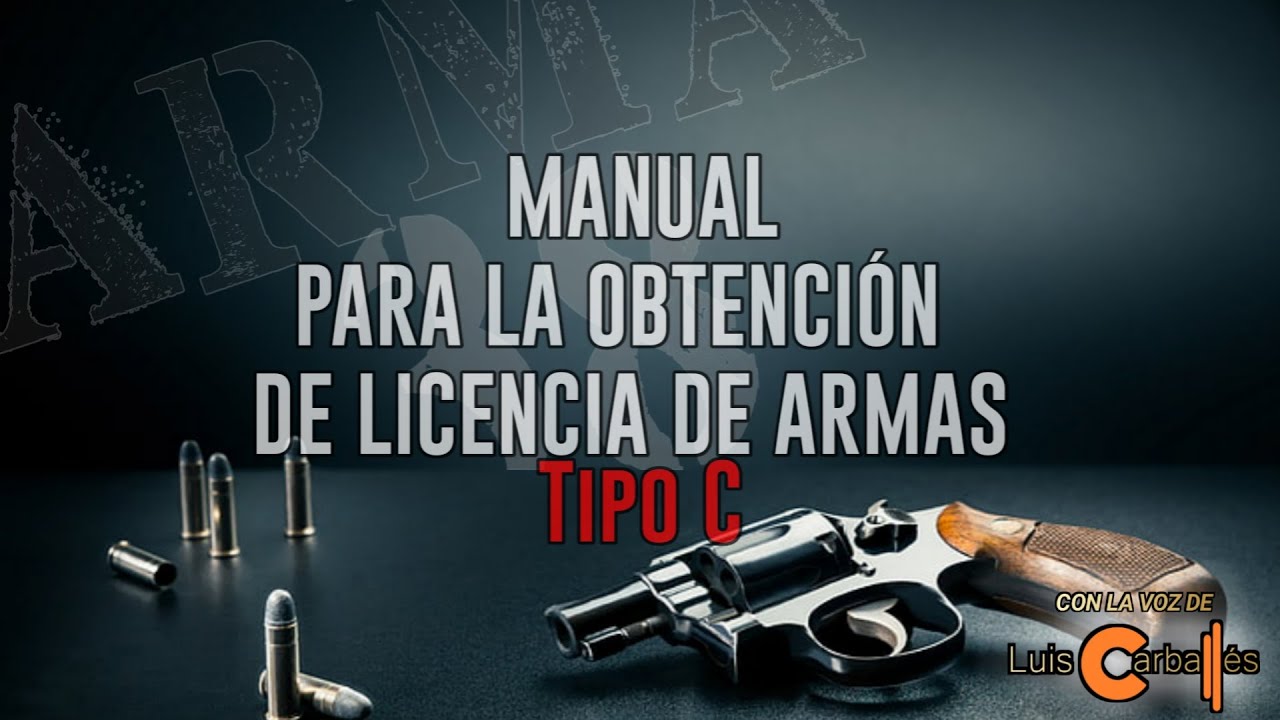 Licencia de armas tipo C – Audiolibro para vigilantes de seguridad | Luis Carballés