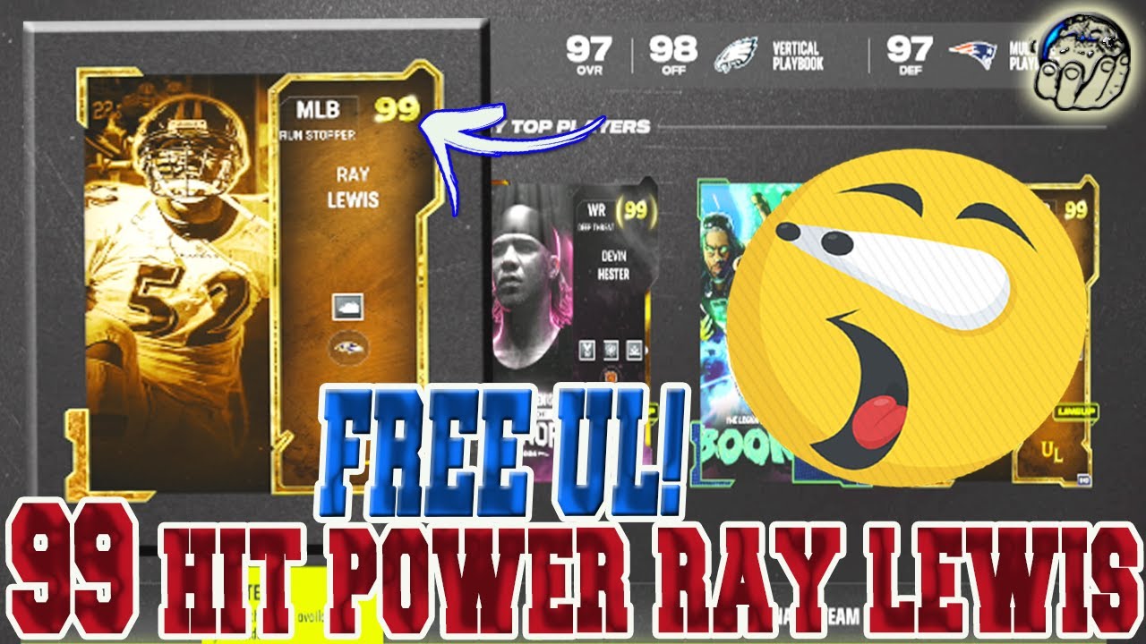 DO THIS TODAY! GET YOUR FREE UL PLAYER! 99 HIT POWER RAY LEWIS! Madden 24 Ultimate Team