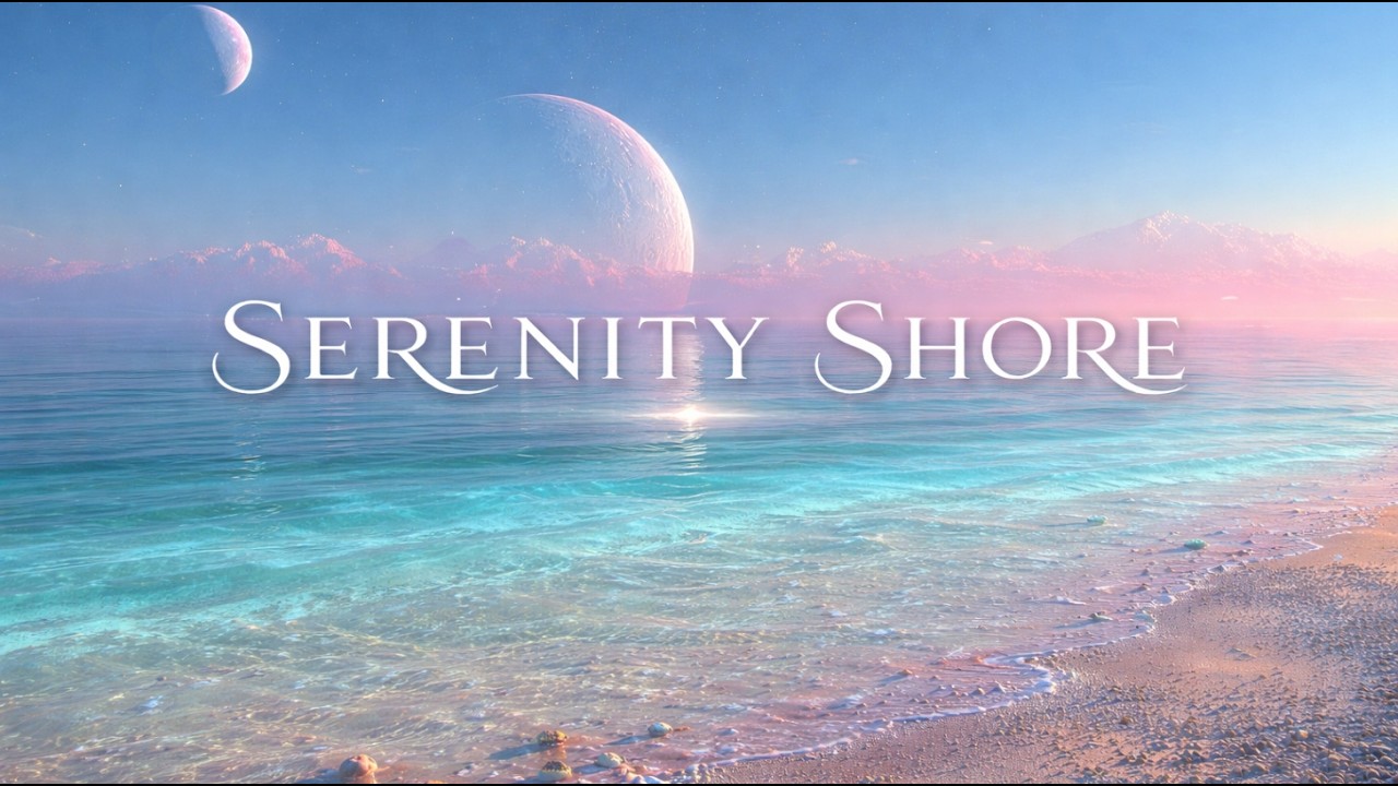 Calm Ambient Music for Deep Relaxation | Peaceful Seaside Scene