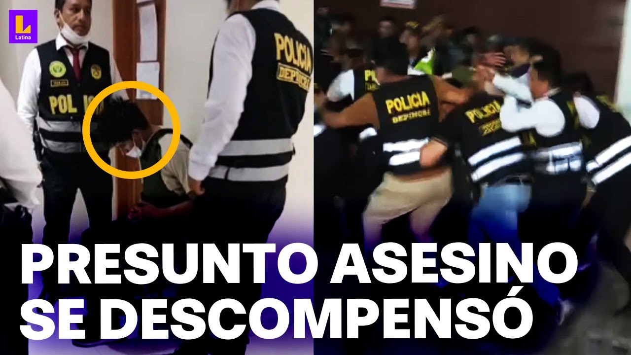Reconstrucción del crimen de Huacho: Vecinos persiguieron a presunto asesino en la salida