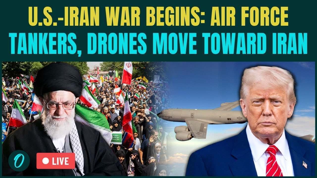 US Vs Iran BIG WAR LIVE| Trump’s Air Force Tankers, B-2 Bombers on the Move | Khamenei To Flee?