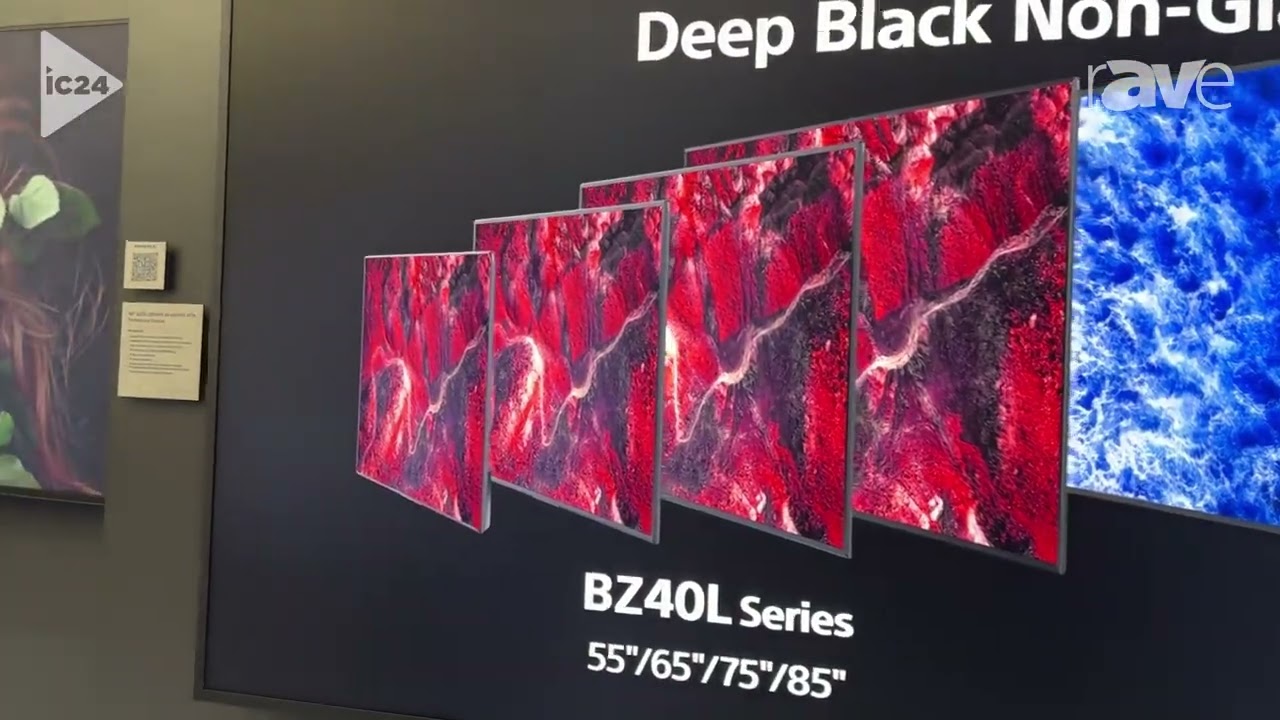 InfoComm 2024: Sony Highlights Pro BRAVIA Professional Displays With 4K Support