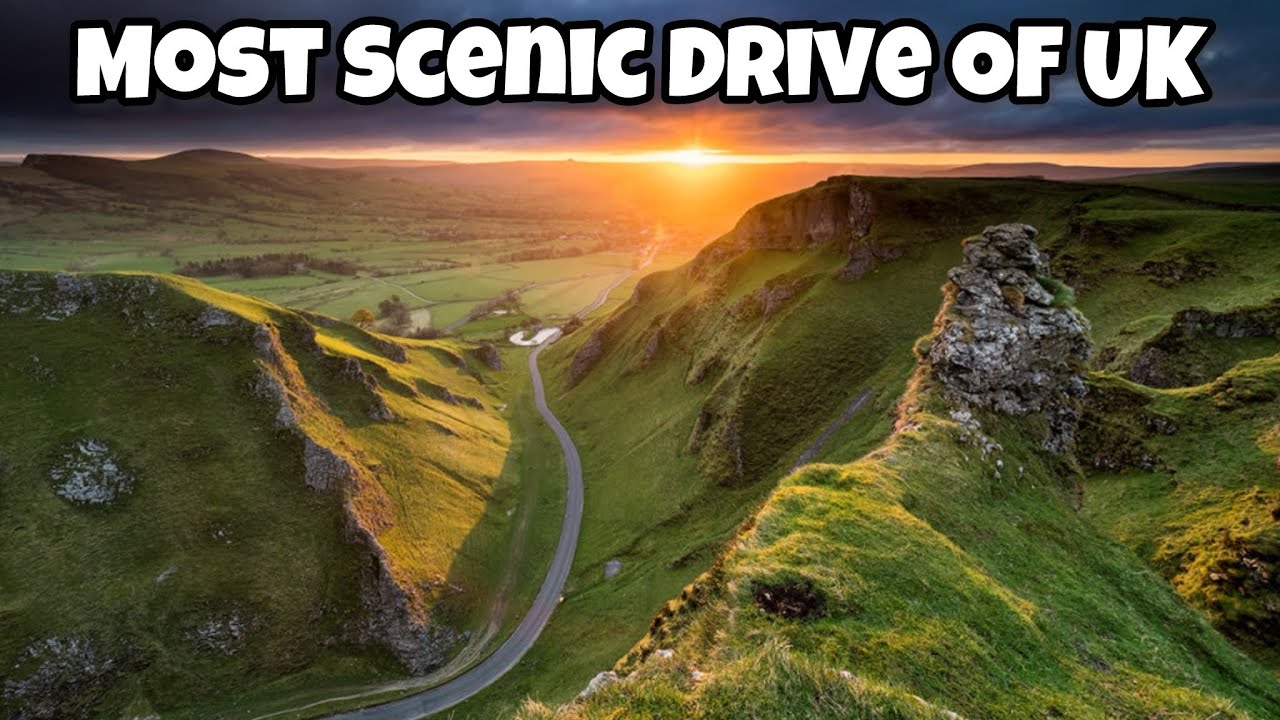 Most Scenic Drive of UK| Peak District National Park| Winnats Pass| Derbyshire| North England