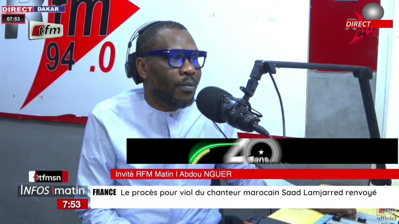 l&acute;invite de la rfm matin | Abdou NGUER - Pr : Babacar FALL - 02 d&eacute;cembre 2025