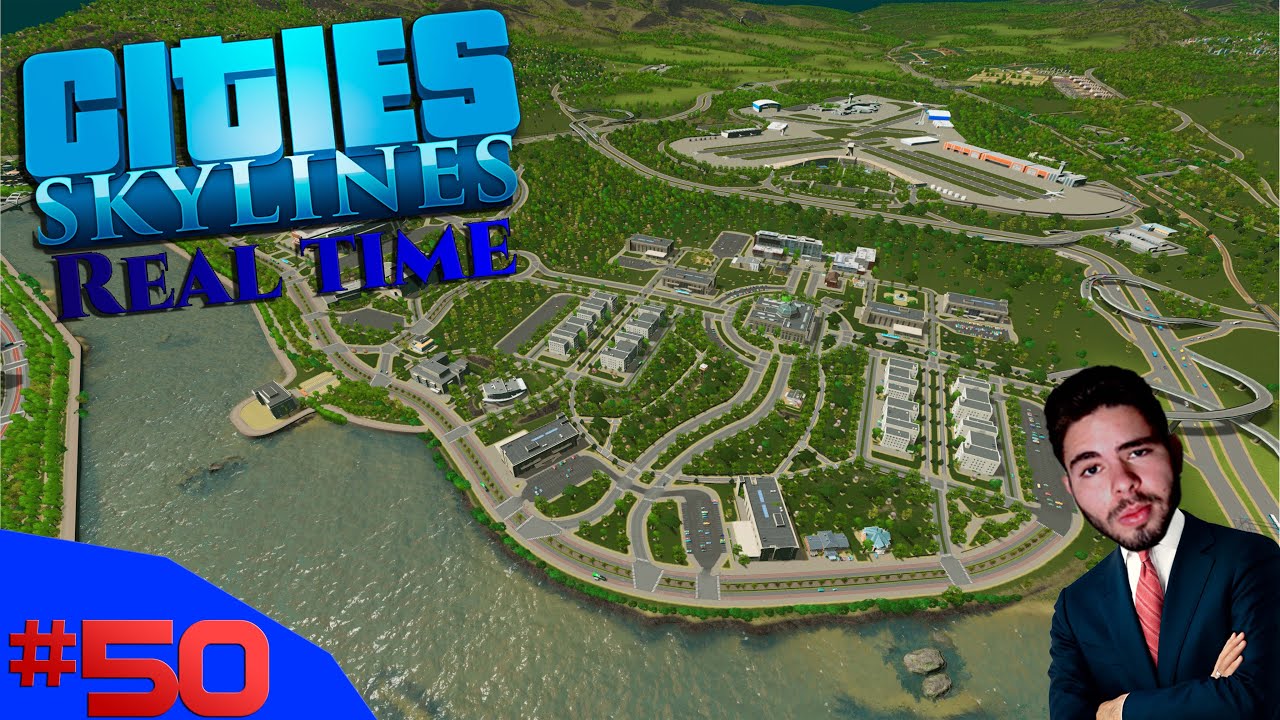 COMPLEXO DE PESQUISA E DESENVOLVIMENTO - Cities Skylines Real Time #50 - (Gameplay/PC/PT-BR)