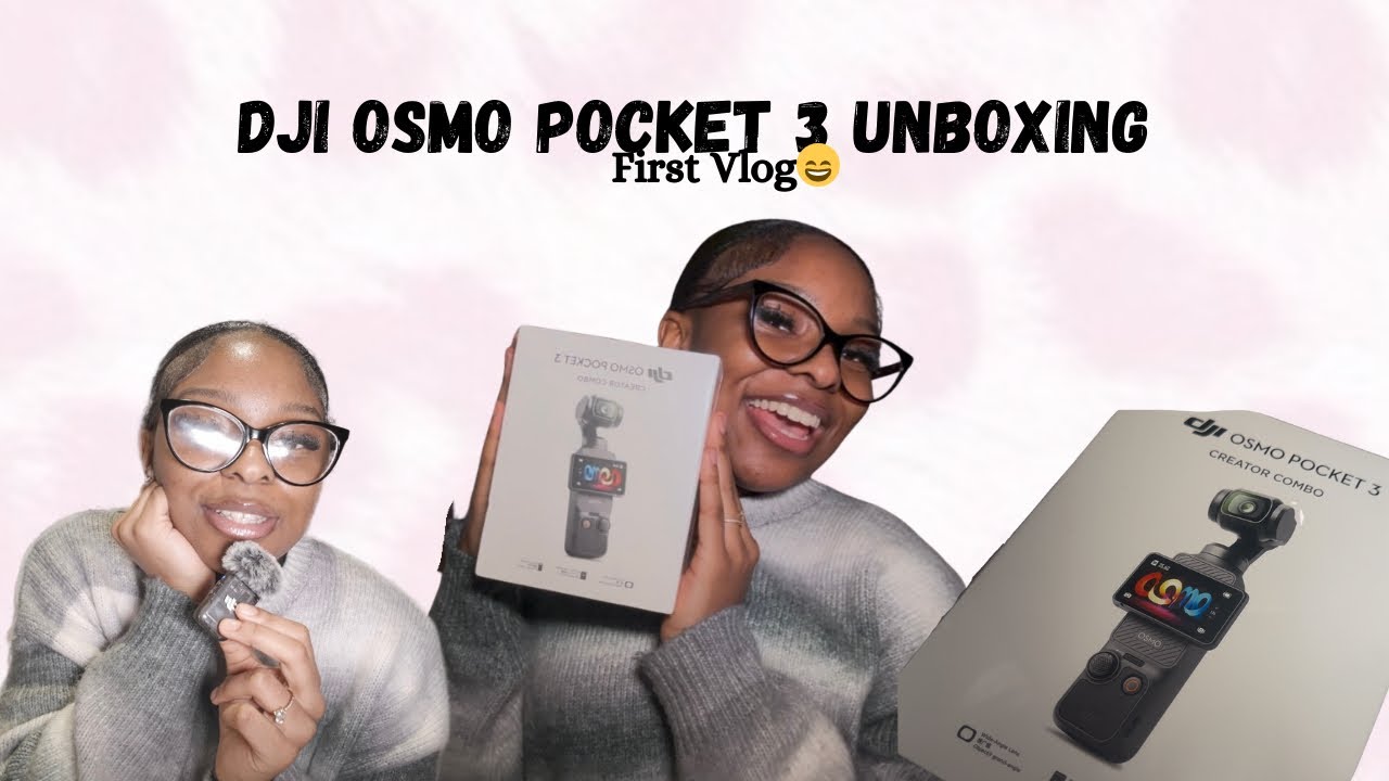 Unboxing my DJI Osmo Pocket 3😍