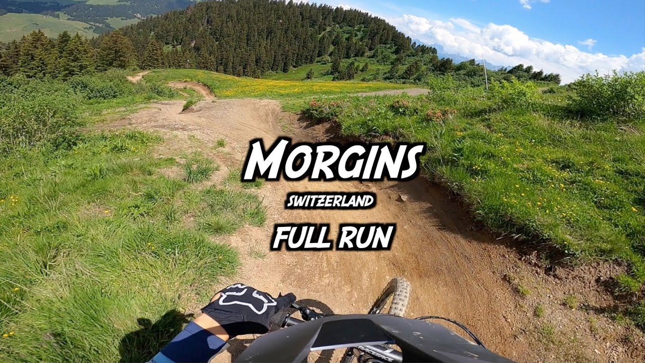 Morgins - DH red track - personal record , FULL run