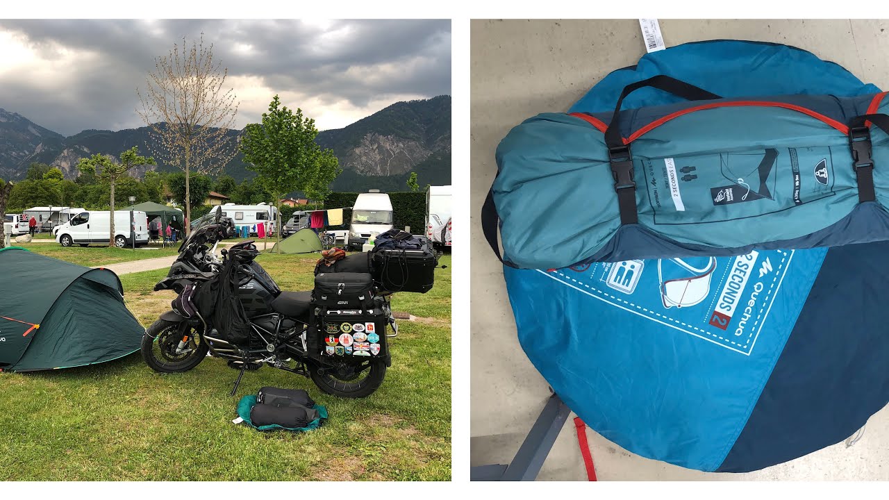 LA MIGLIORE TENDA PER IL VIAGGIO IN MOTO? LA MIA NUOVA ATTREZZATURA, TENDA, SACCO A PELO...