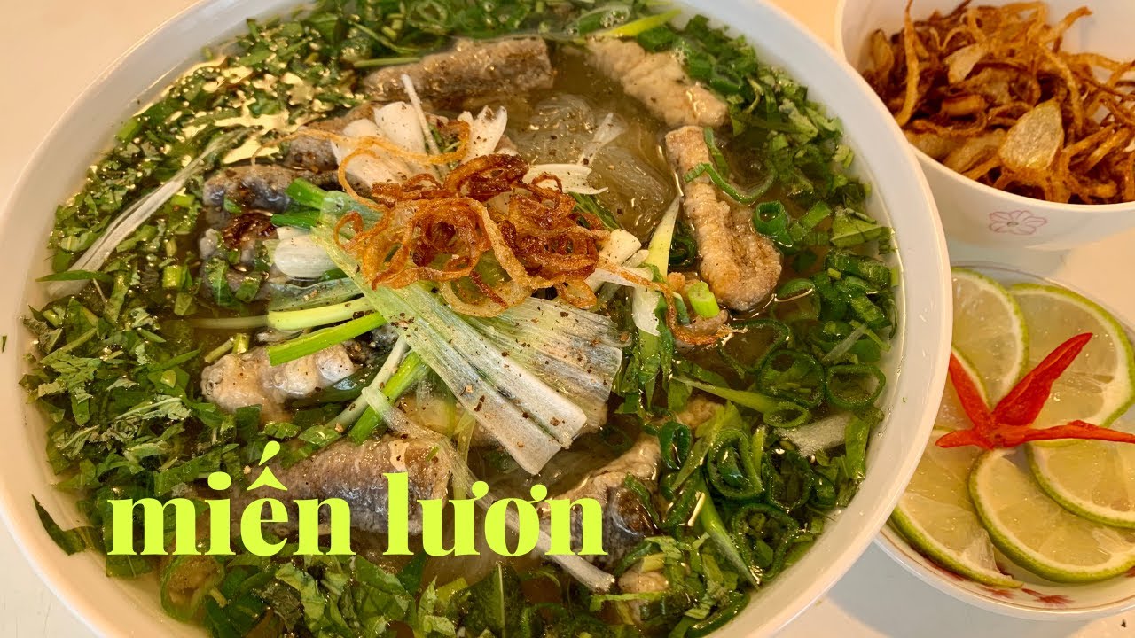 Cách nấu miến lươn Hà Nội