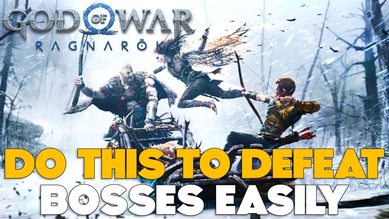 DO THIS To Defeat Bosses Easily [Difficulty Setting Fix] - God of War Ragnarok