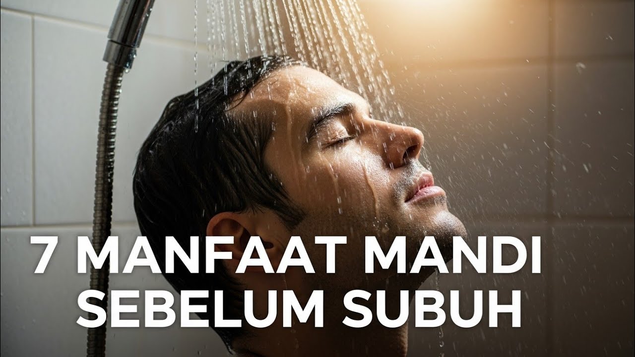 7 manfaat mandi sebelum subuh yang wajib di ketahui