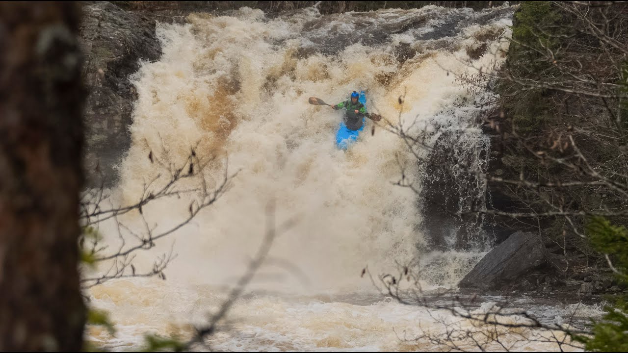 Whitewater kayaking Bjørvassåi in Telemark!