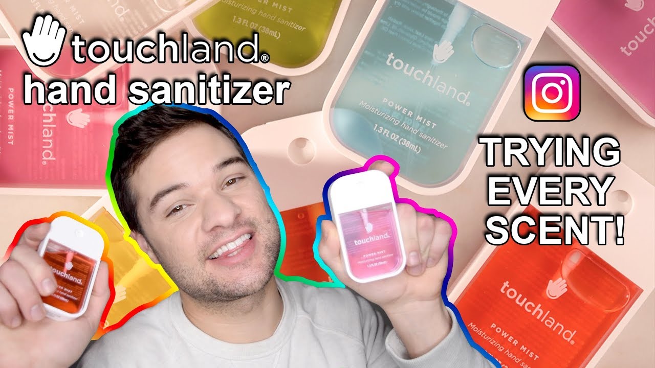 Trying Instagram Products! Touchland Hand Sanitizer Review (Every Scent)