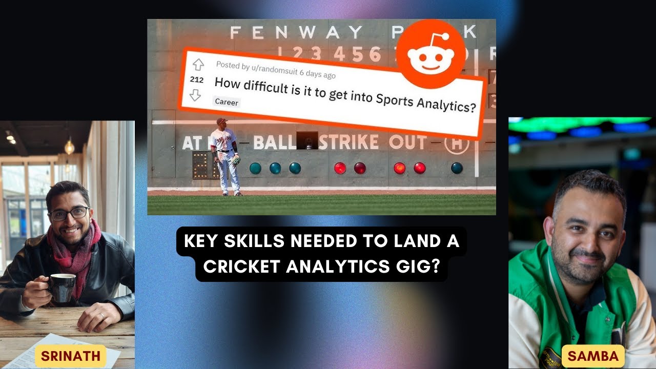 How to land a Cricket Analytics gig? | RR Senior DS Krishnan tells us key skills required | Srinath