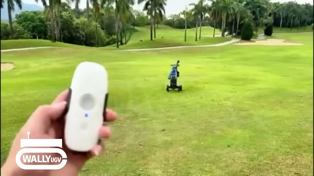 ⛳ Wally UGV W5 – El carrito de golf eléctrico que te sigue a todas partes