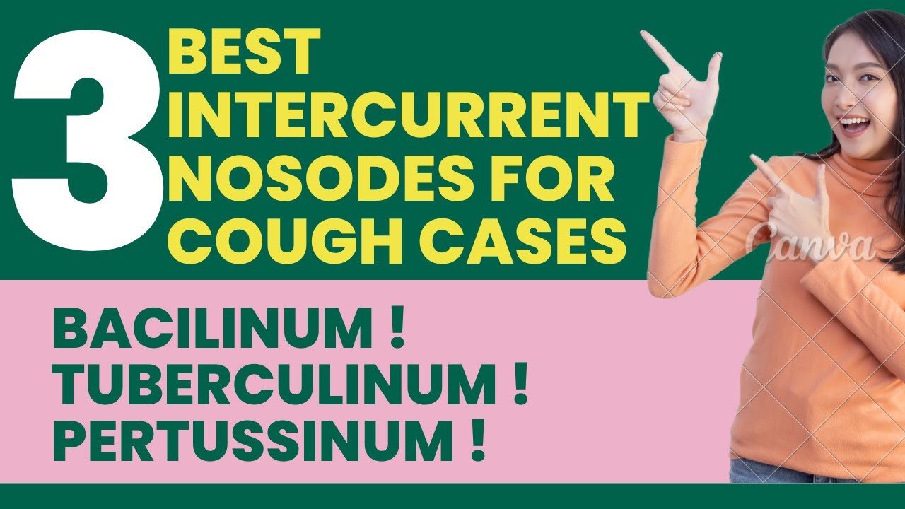 3 best intercurrent nosode for cough case !
