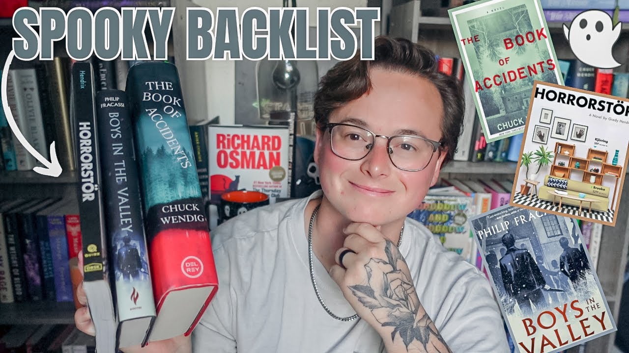 reading books on my spooky backlist