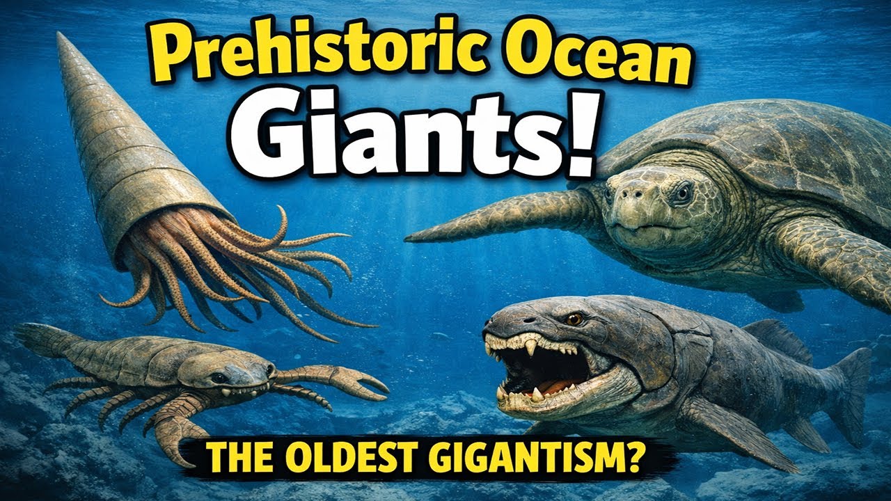 Why Prehistoric Oceans Turned Animals Into Giants