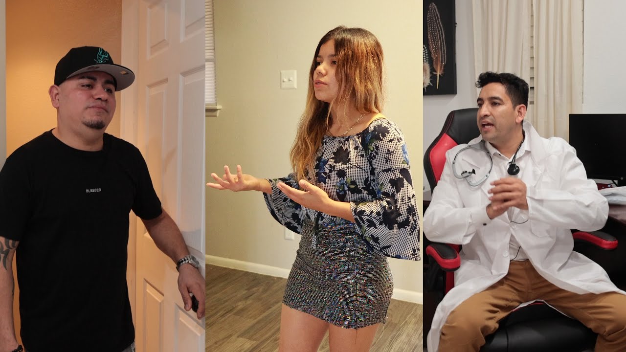 cuando tienes una cita con tu Novia por primera vez y visitas al Doctor vende condones.