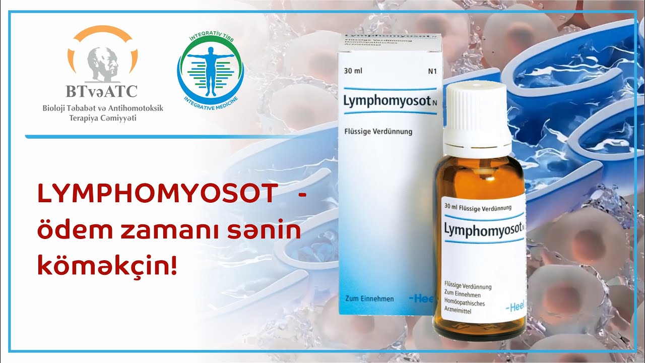 Lymphomyosot   - &ouml;dem zamanı sənin k&ouml;mək&ccedil;in! #limfodrenaj