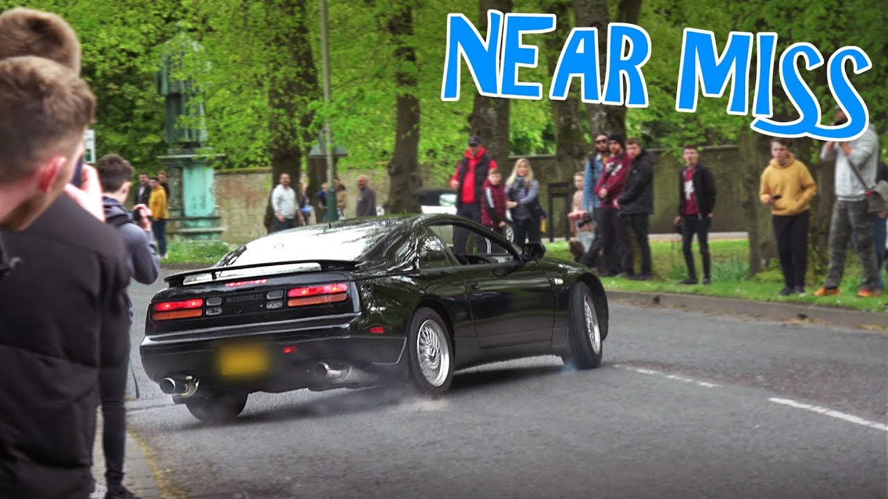 Supercars and Tuners Leaving a Car Show - April 2019