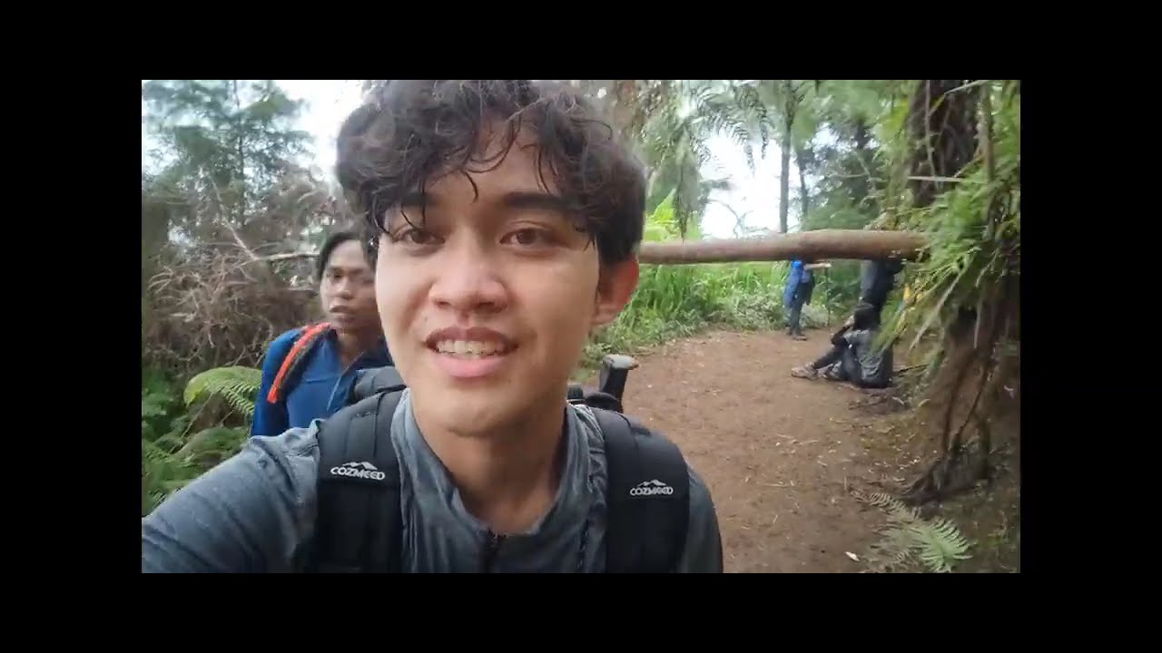PENDAKIAN GUNUNG KEMBANG VIA LENGKONG WONOSOBO JATENG DI POS 3&4 ADA LARANGAN UNIK