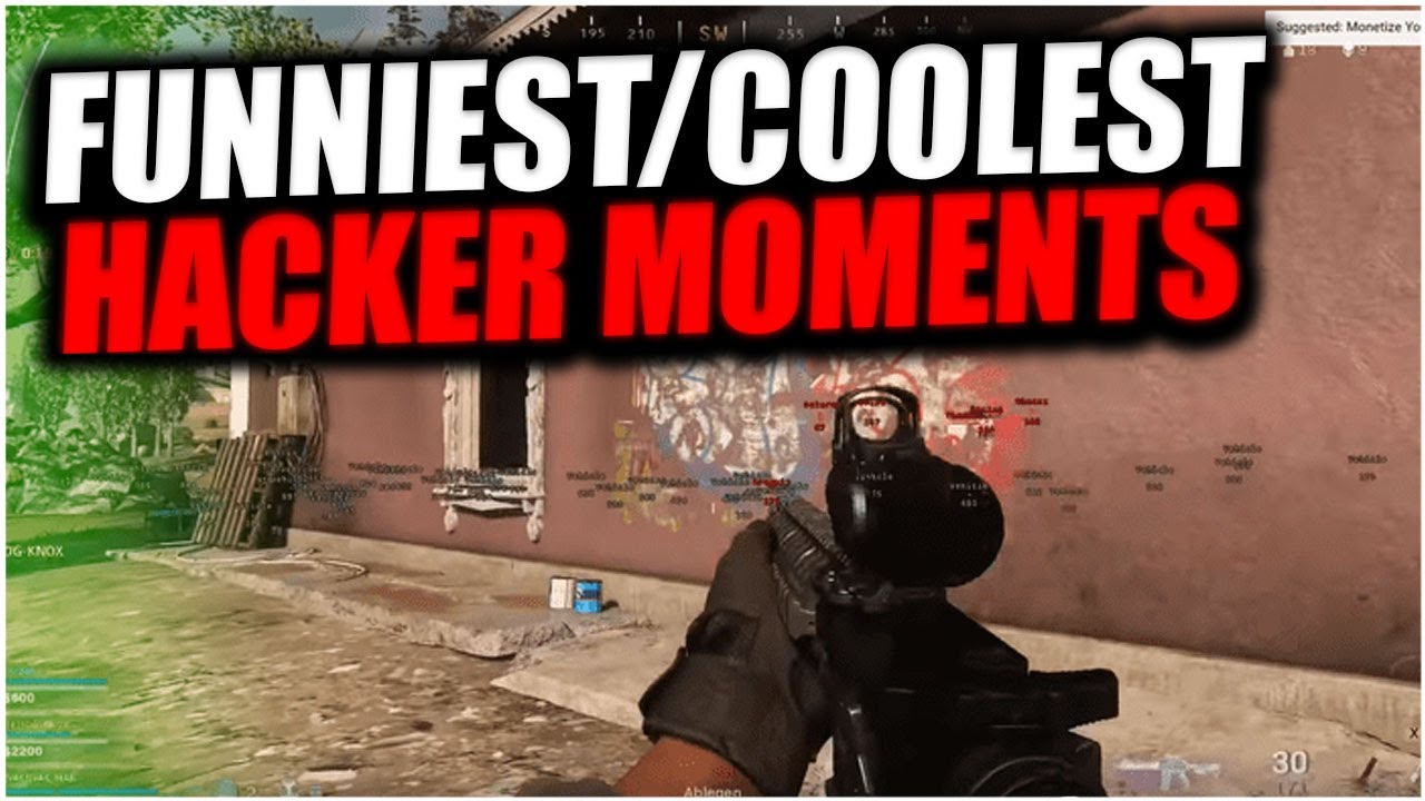 FUNNIEST/COOLEST COD Warzone and Cold War Hacker Moments! (PART 8)