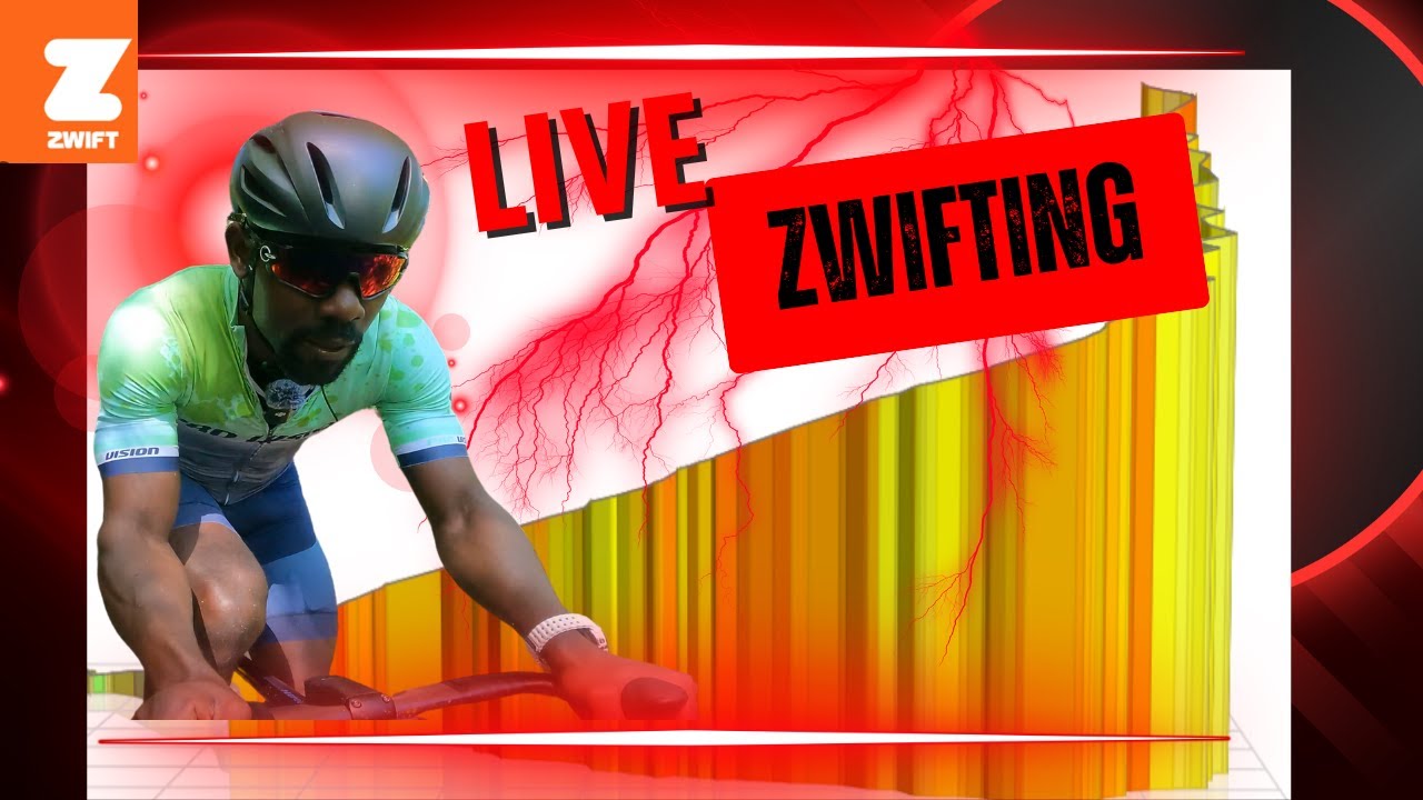 ZWIFT ALP DU ZWIFT SUB 50 MINUTE WORKING MY WAY BACK