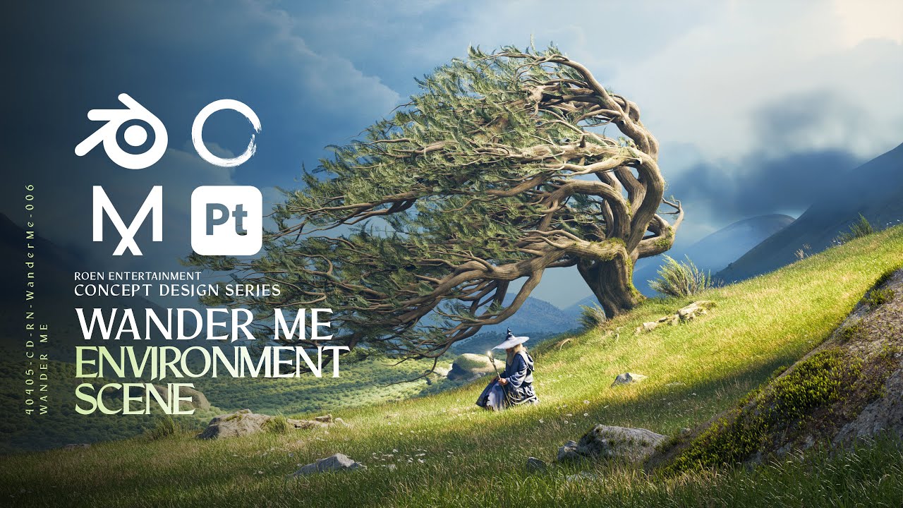 Wander Me! - Blender 4 Timelapse