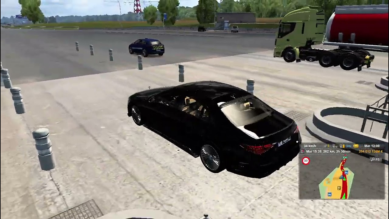 Euro Truck Simulator 2 Mercedes Benz