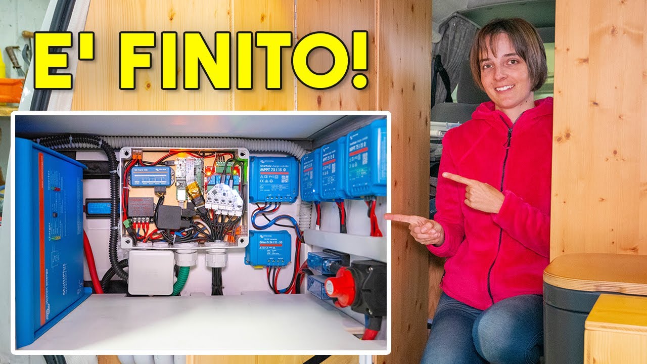 FUNZIONERÀ TUTTO? 😱 Impianto elettrico Victron Energy + Raspberry Pi ⚡ Van VW T4