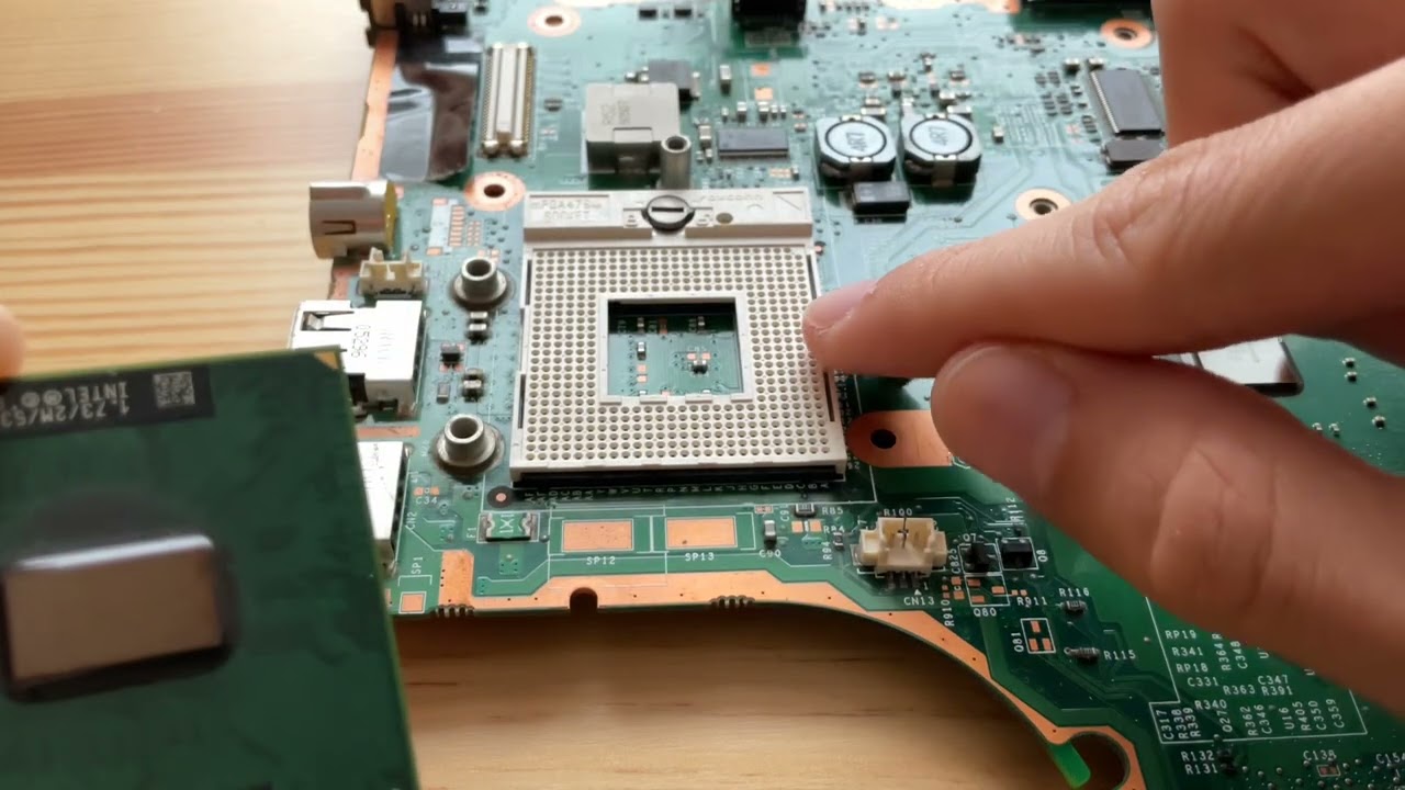 Laptop Prozessor tauschen oder ersetzen - (Intel CPU aus Laptops und Notebooks)