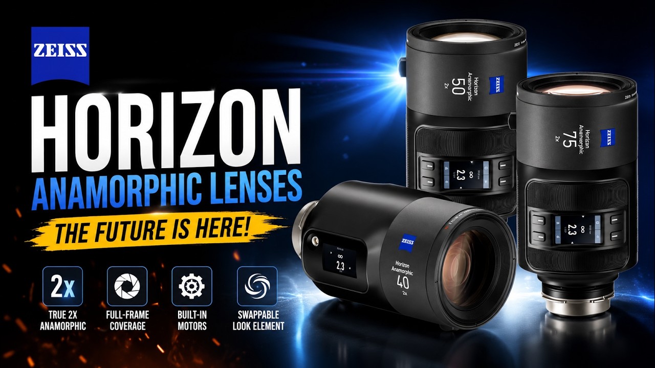 Obiektywy anamorficzne ZEISS Horizon &ndash; przełom dla filmowc&oacute;w?