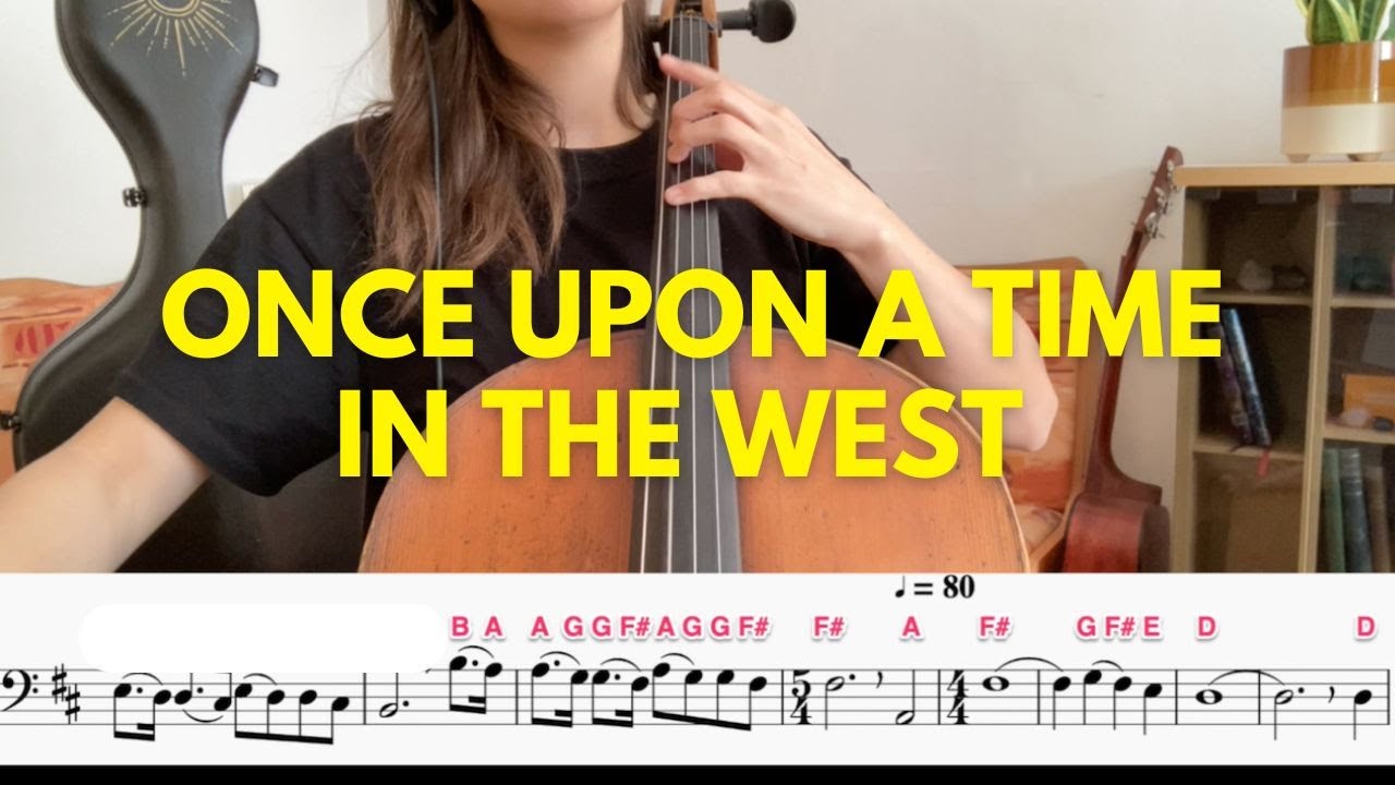 Sheet Music Video - Once Upon A Time In The West Theme (play with me video)