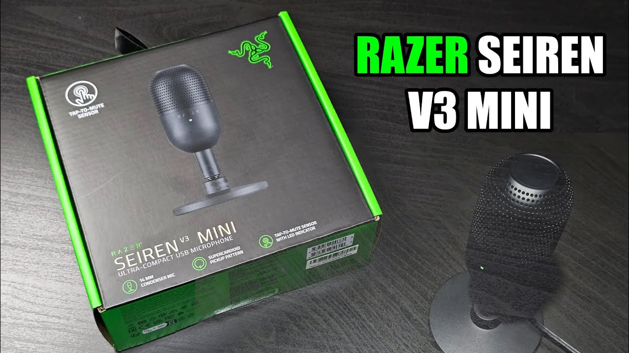 UNBOXING - RAZER SEIREN V3 MINI