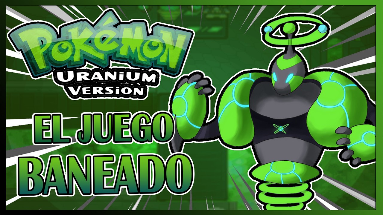 ⚛️ [RETO POKÉMON] ME PASÉ EL FANGAME BANEADO DE POKÉMON (POKÉMON URANIUM)