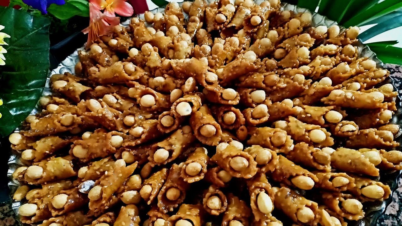 بليغات بالجنجلان (السمسم) معسلين بكمية كبيرة معلكين وهشاش ونوع العسل اللذي استعمل رمضان 2019