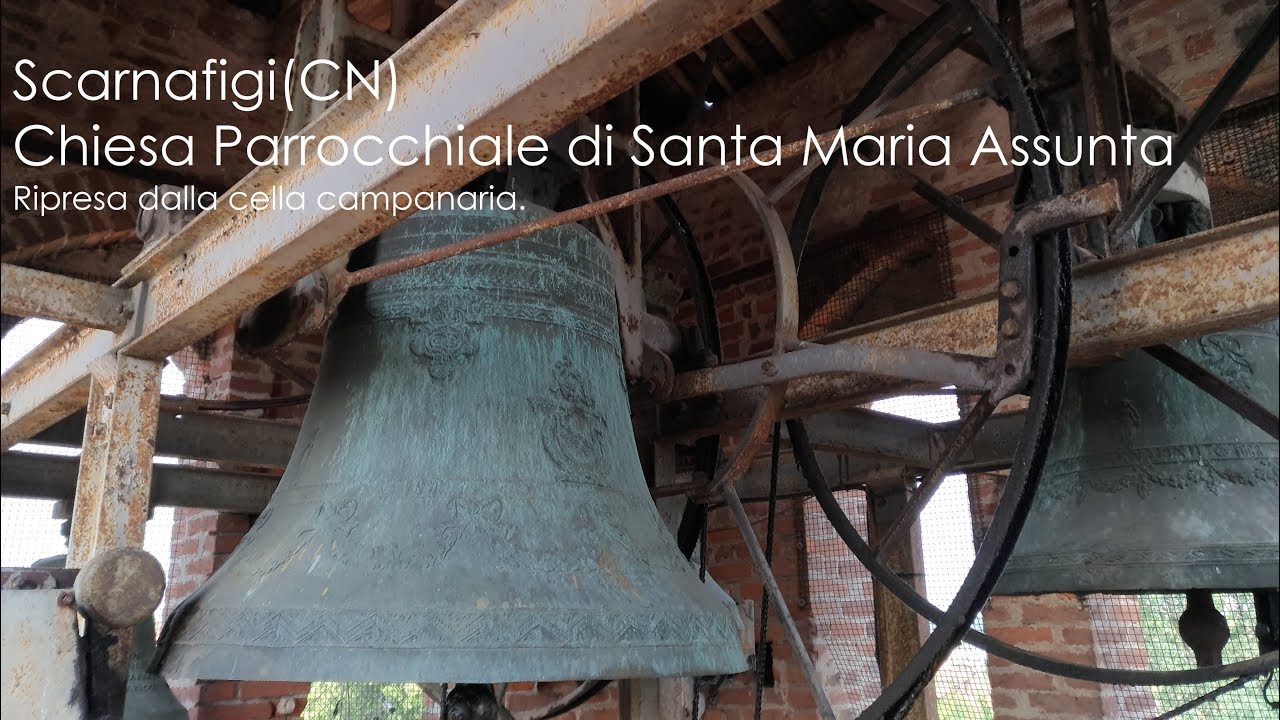 Le Campane di Scarnafigi(CN) - Ripresa dalla cella campanaria.