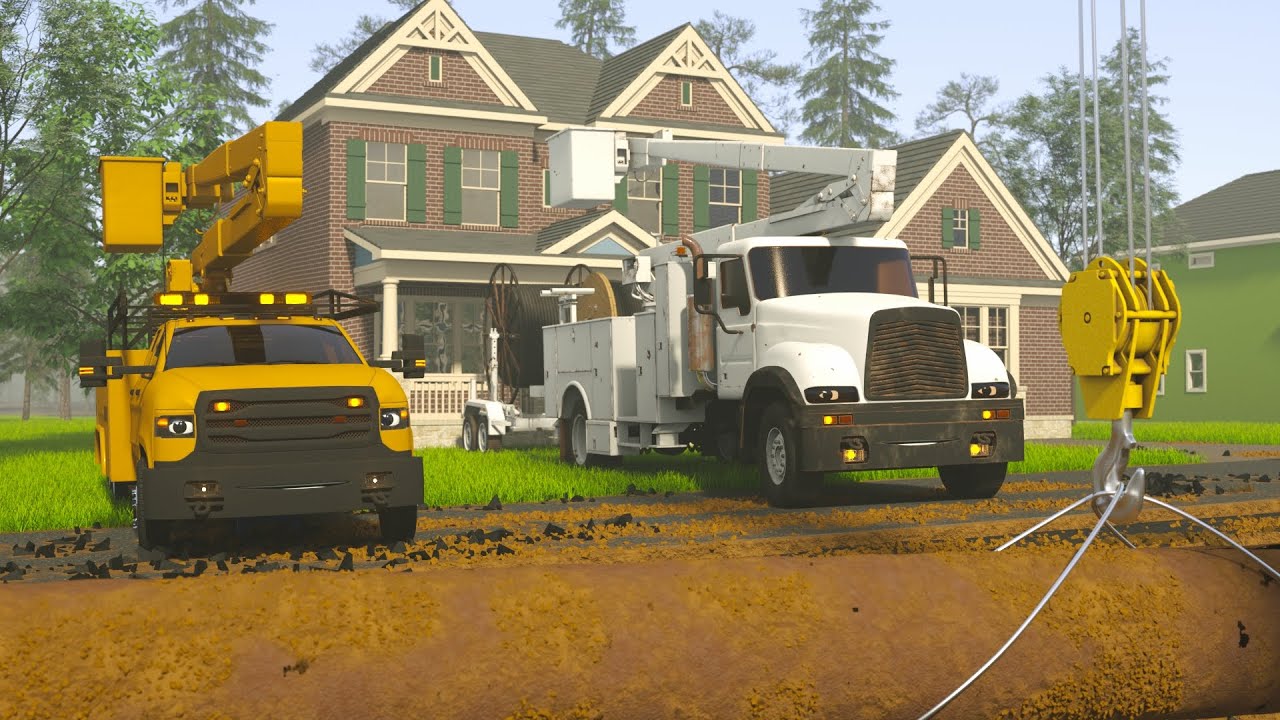 Learn About City Utilities with Mr. Wells the Utility Truck and His Team! | A DAY AT WORK