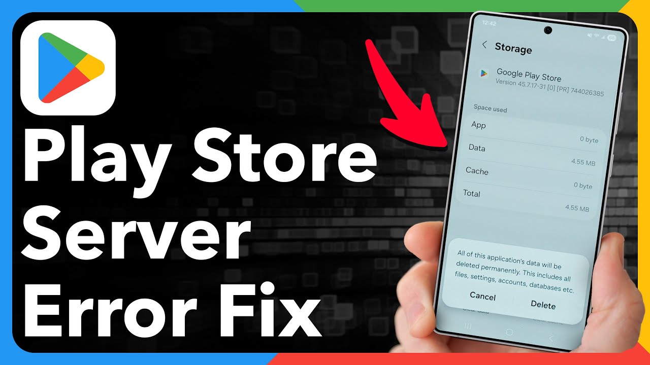 How To Fix Google Play Store Server Error